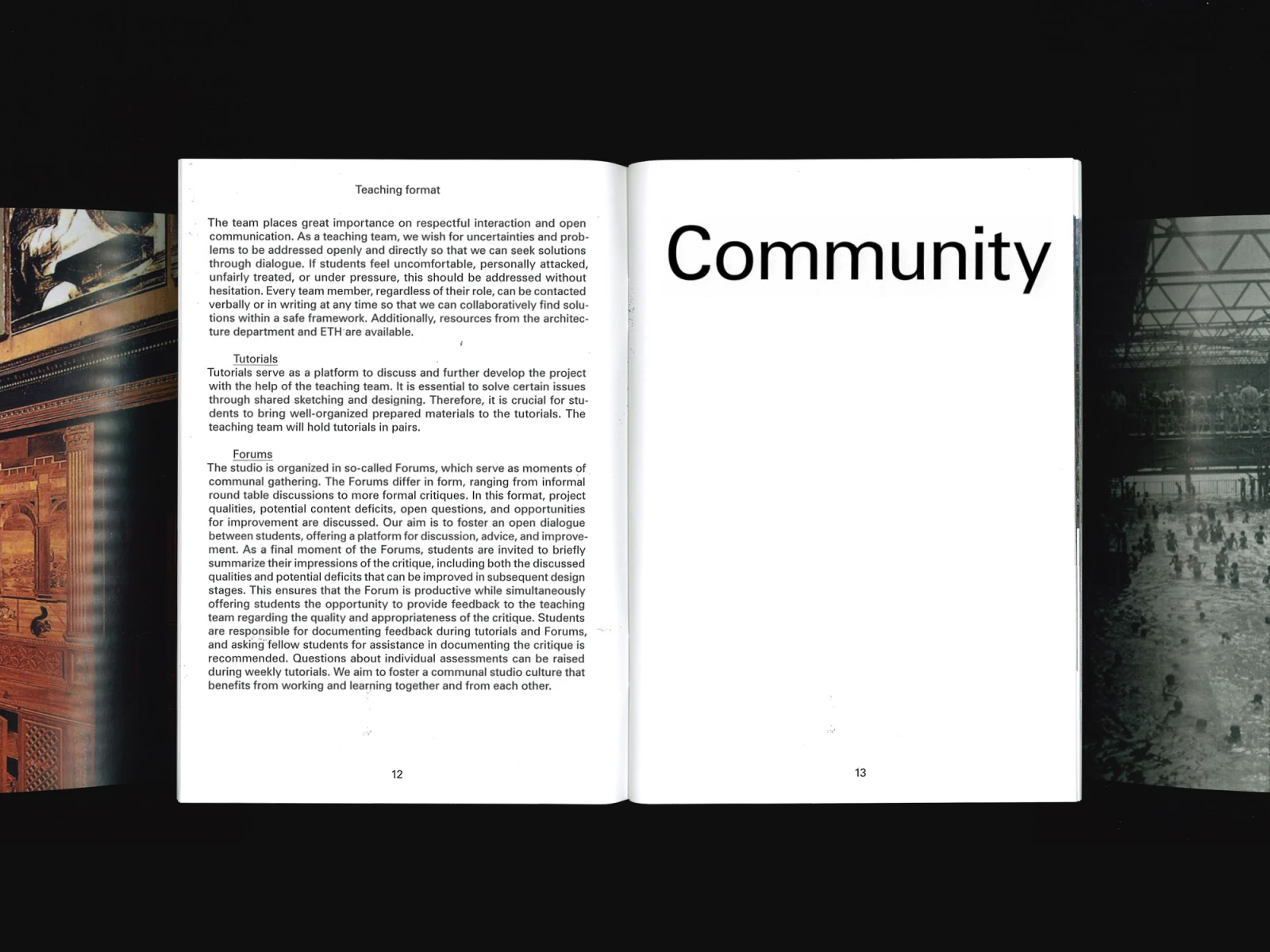 Studio Forum—Semester Syllabus
